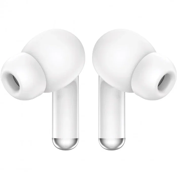 Muvit For Change Auriculares True Wireless Eco-Sound Blanco con ANC+ENC y Pantalla en Estuche M2404